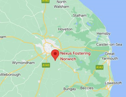 Nexus Norwich Maps