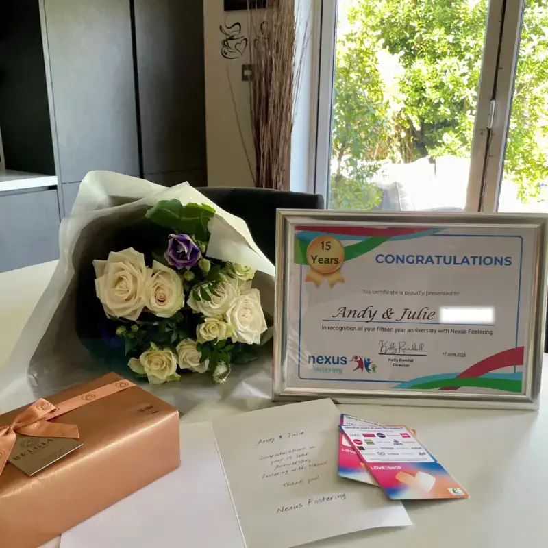 London foster carers celebrate 15 years fostering at nexus fostering