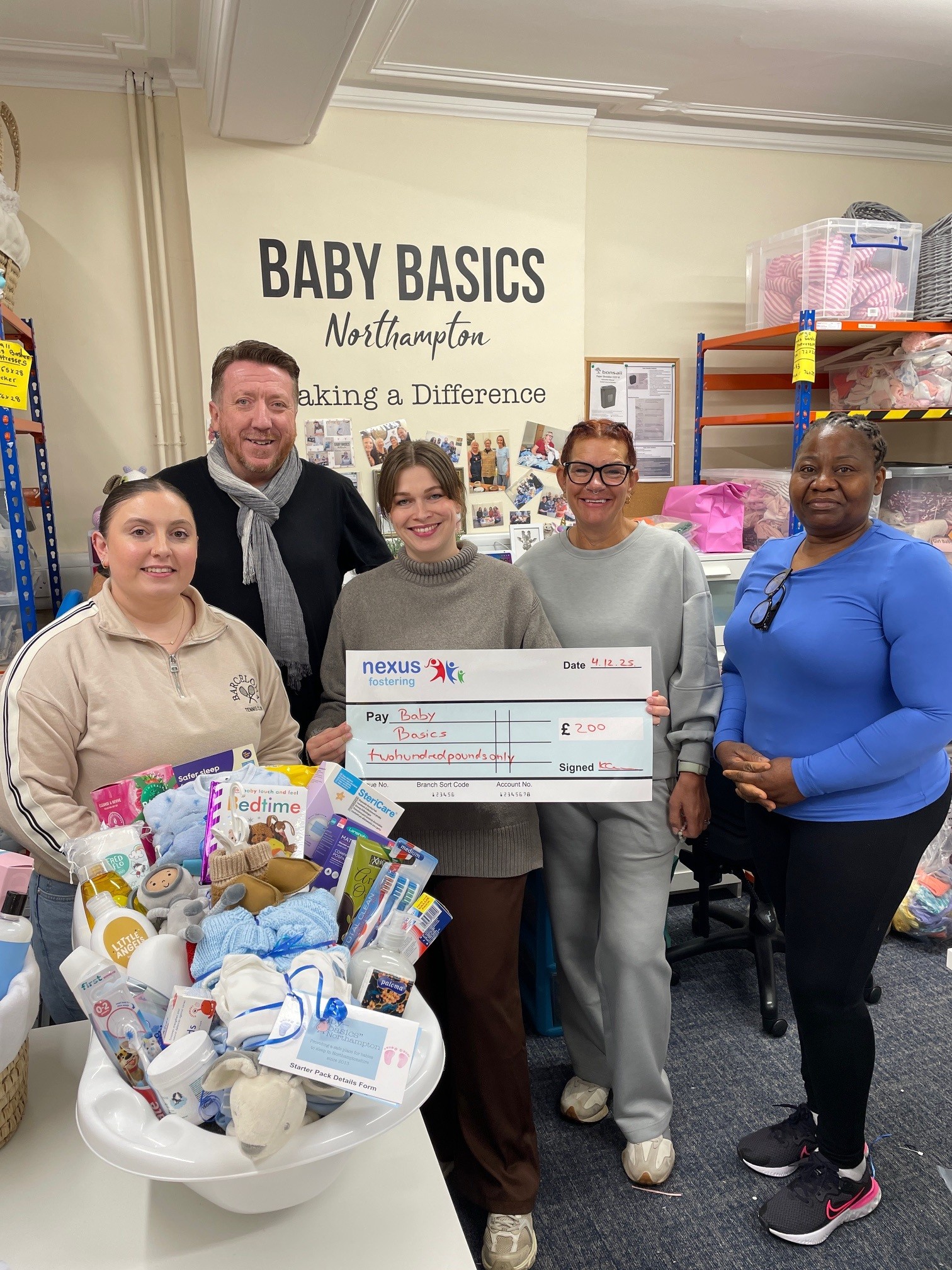 Baby Basics Donation Picture