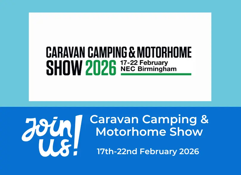 Come and chat to us about fostering at The Caravan Camping & Motorhome Show in February 2026